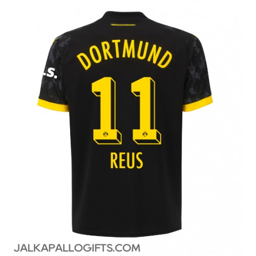 Borussia Dortmund Marco Reus #11 Vieraspaita Naiset 2023-24 Lyhythihainen